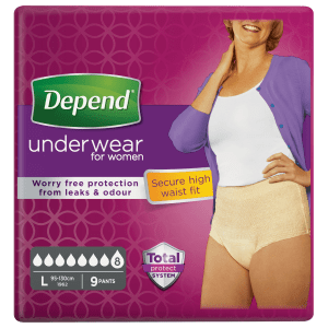 limoen Frons Misbruik Depend Pants Voor Vrouwen Super maat L | Depend NL